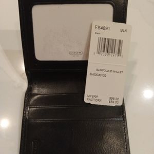 Coach wallet